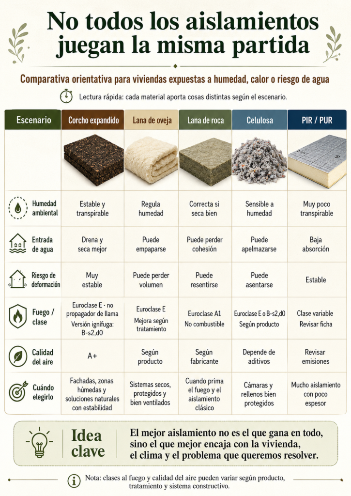 comparativa de aislantes